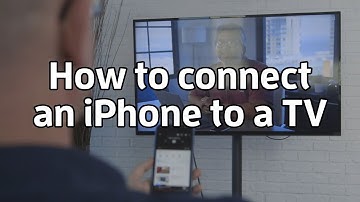 How to connect an iPhone to a TV