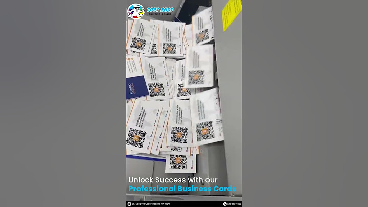 Professional Business Cards