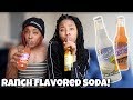 MY MOM & I TRY FOOD FLAVORED SODAS 🤢 | Ranch Flavor?!?! | TayPancakes | Vlogmas 8