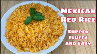 BEST RED RICE Recipe Spanish-Mexican Red Rice Super Easy and Fluffy Rice@anahidtrejo-recipes9324