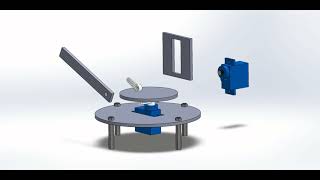 Assembly animation for the output waldo device, Lab3, MEAM 510