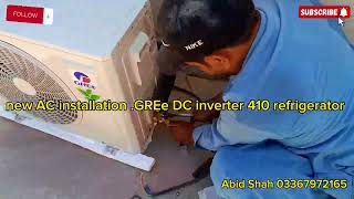 new Ac installation 410