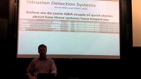 [BLU] Security with Snort and OSSEC