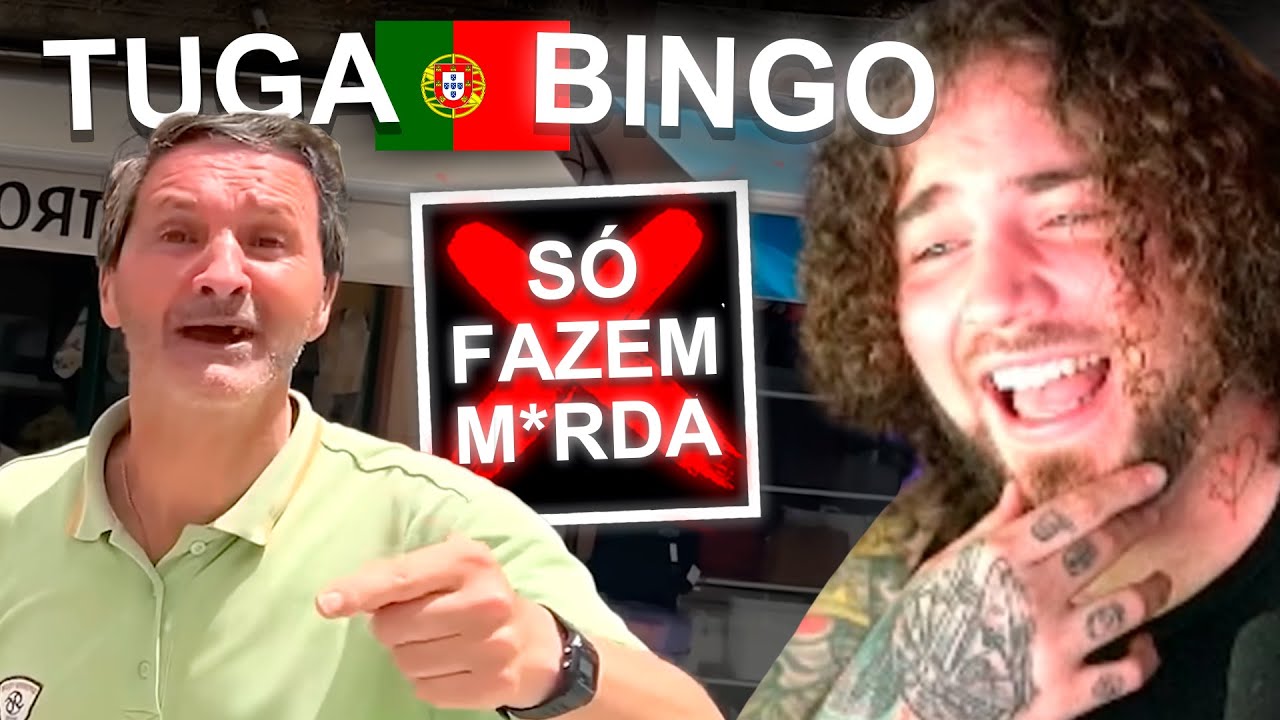 OS PORTUGUESES NÃO GOSTAM DE TURISTAS? - TUGA BINGO