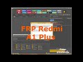 FRP Xiaomi Redmi A1 Plus. Сброс Аккаунта Гугл. Платная программа Unlocktool. Удалённая разблокировка