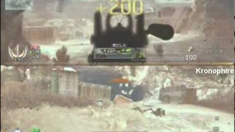 Modern Warfare 2: Split screen gameplay w/ Didacatcis (Part 2/2)