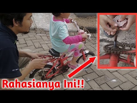 Video: Sangat Mudah Untuk Naik Sepeda Dengan Anak Anda