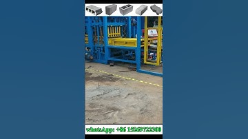automatic cement interlock pavement bricks making machine with color feeder for pigment face pavers