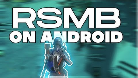 HOW TO ADD RSMB EFFECT ON ANDROID || PUBG MONTAGE TOTURIAL || MORTHAX