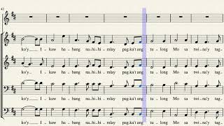 Awit Ng Paghahangad Satb