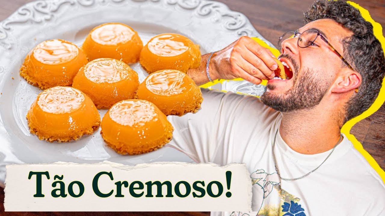 O Quindim mais brilhante e cremoso que já fiz!