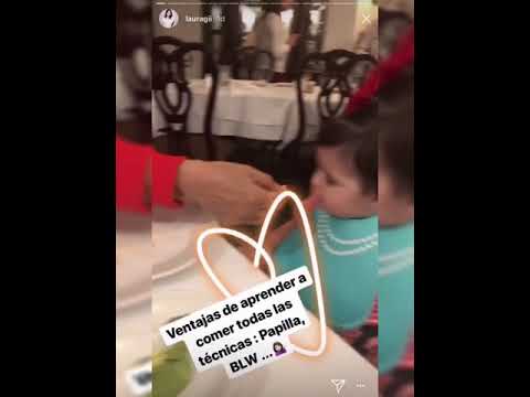 Laura Gii día de Familia con los abuelos