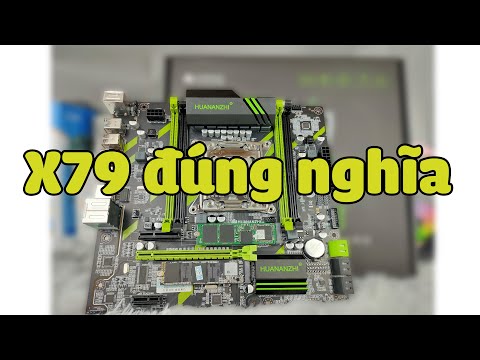 Huananzhi X79 ZD3 + E5 2689 | Combo bình dân chơi game chạy NOX | buildpcngu