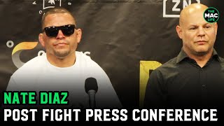 Nate Diaz talks Jake Paul defeat: 