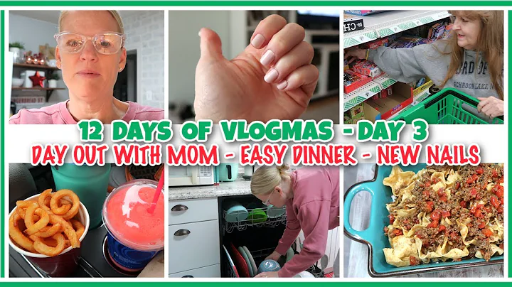 12 DAYS OF VLOGMAS - DAY 3/ DAY OUT WITH MOM, EASY...