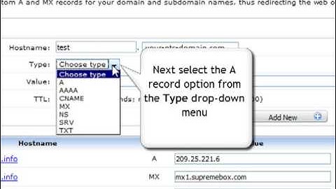 How to Add a Custom A Record To a Domain or Subdomain
