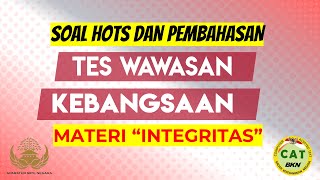 SOAL TWK INTEGRITAS HOTS SKD CPNS 2021 SOAL TWK DAN PEMBAHASAN - MATERI TWK INTEGRITAS CPNS 2021 - YouTube
