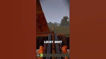 Sometimes you just need a little bit of luck #rustshorts #rustgame