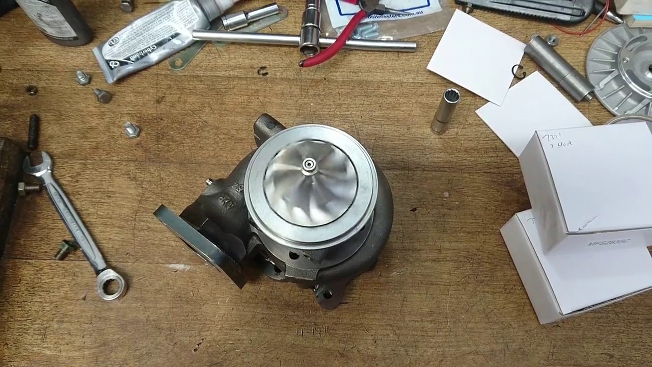 HyperGear Ceramic ball bearing conversion to Garrett S14 T28 with