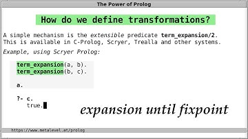 Macros in Prolog: Term and Goal Expansion
