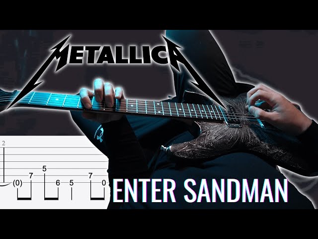 Metallica – Enter Sandman POV Guitar Lesson/Cover | With Screen Tabs class=