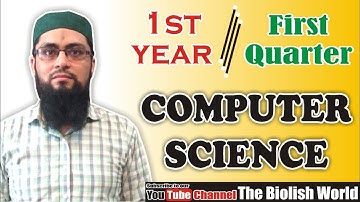 1st Year Computer Science | 1st Quarter | Smart Syllabus | ‎@The Biolish World 