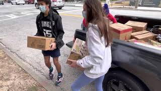 Food Drop at The Shepherds Inn Homeless Shelter