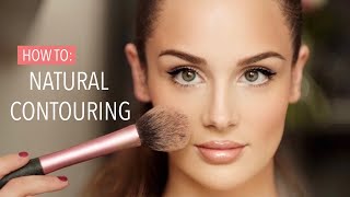 HOW TO CONTOUR IN 2021 - NATURAL CONTOURING - flawless skin foundation routine - easy | PEACHY