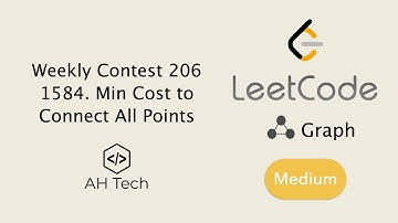 LeetCode 1584. Min Cost to Connect All Points | Kruskal