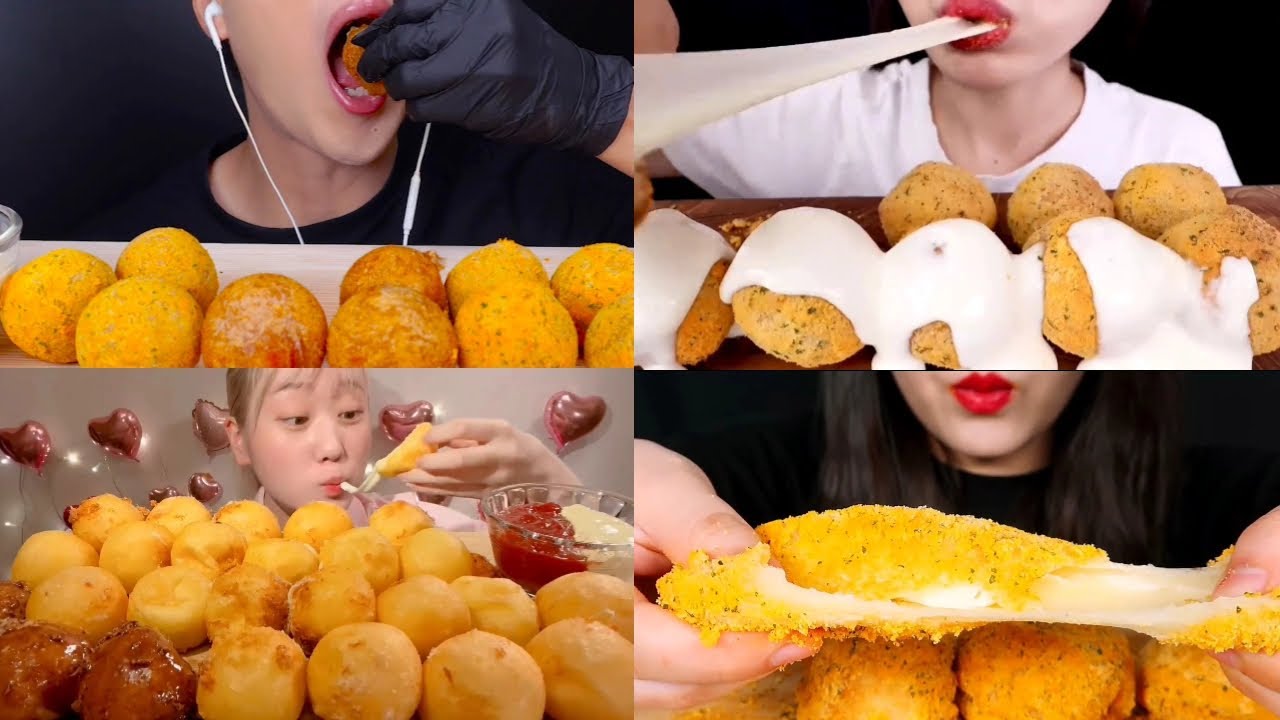 [ASMR MUKBANG] Tổng Hợp Các Clip Mukbang Bánh Phô Mai Siêu Hấp Dẫn ...
