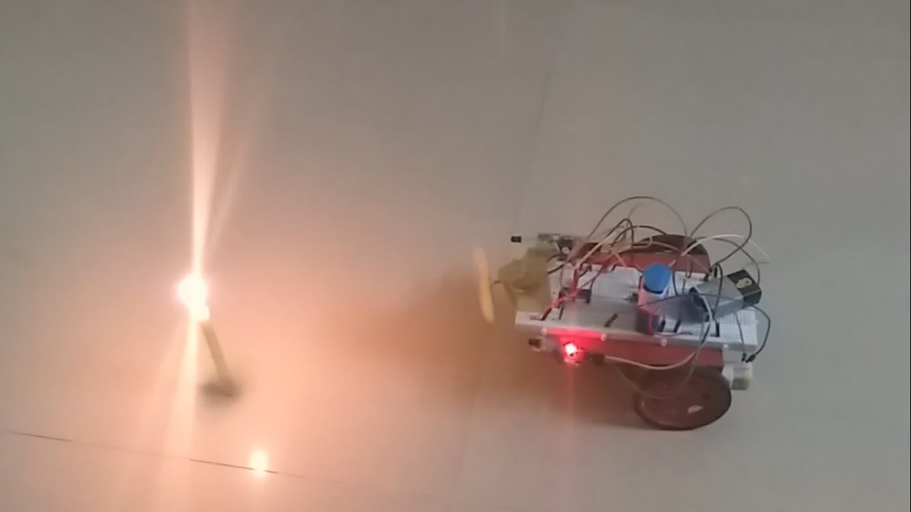 Fire Fighting Robot - DIY Projects - YouTube