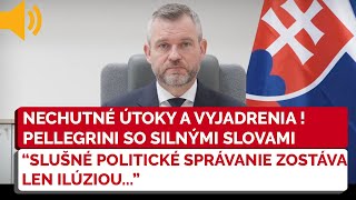 OKRÚHLY STôL SA NEKONÁ! Peter Pellegrini zhrozene reaguje na nechutné útoky a vyjadrenia politikov