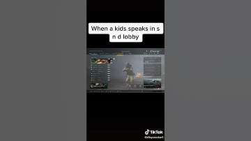 When a kid speaks in a SnD lobby