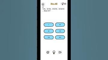 Brain out level 43 (if             1=5  ,2=15  , 3=215  , 4=3215  ,then 5==?)