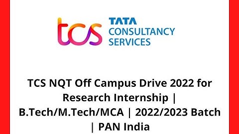 TCS Fresher Hiring Process through the TCS National Qualifier Test TCS NQT batch of 2023 #jobrefer4u