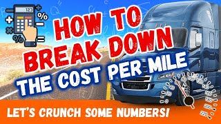 Breaking Even or Losses  Cost of Running a Truck Per Mile | Owner Operators, Dispatchers & Fleets