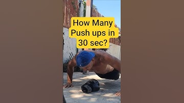 How many push ups in 30 seconds record