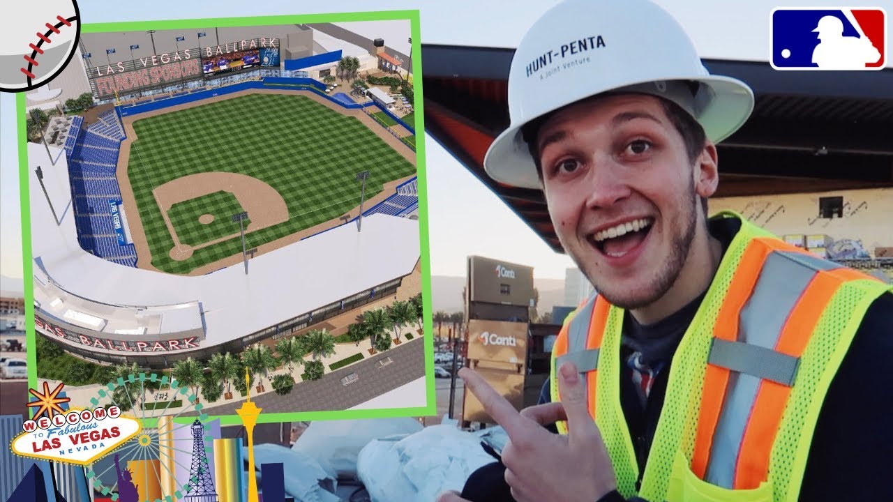 TOURING THE NEW BASEBALL STADIUM IN LAS VEGAS!? *EXCLUSIVE* YouTube