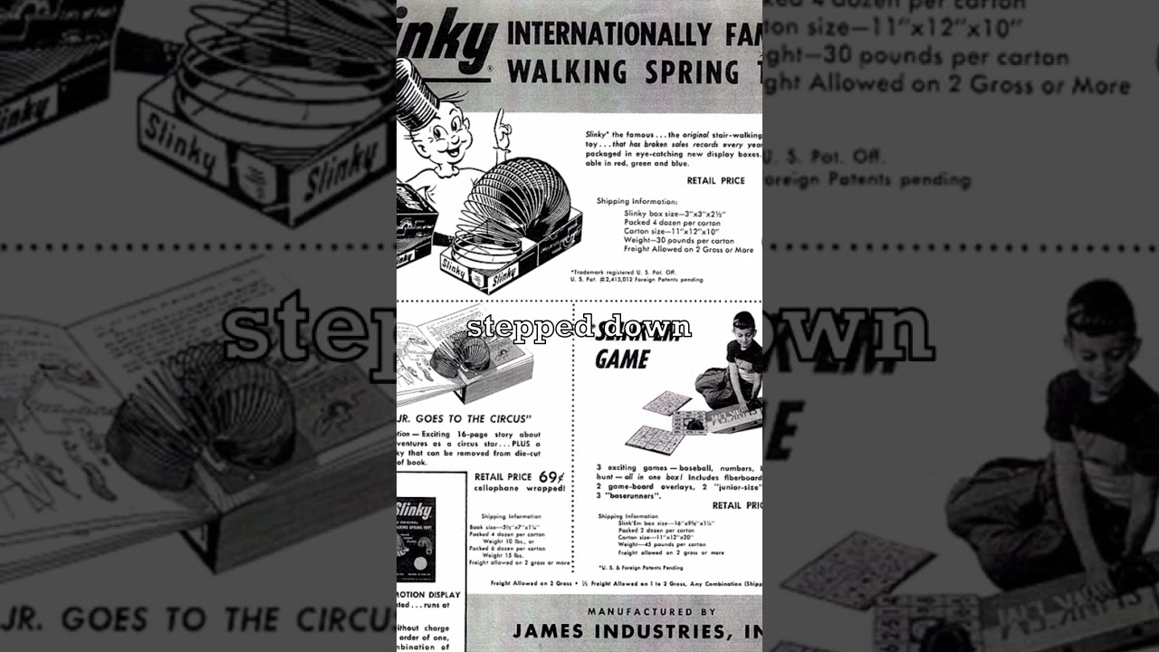 The Slinky was invented by accident 💡