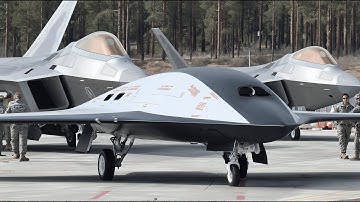 USAF Reveals F-22 Raptor as FIRST to Control Future CCA Fighter Combat Drones