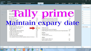 expiry date in tally prime | expiry date in tally | set expiry date in tally | expiry date in tally