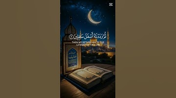 🤲التين والزيتون 🤲 تلاوة عطرة للقارئ الجليل ماهر المعيقلي. #اكسبلور #دويتو #duet #cute