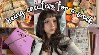 being creative for a week !!!