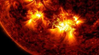 萬聖節前太陽閃焰爆發 NASA拍到強烈橙紅火光[影]