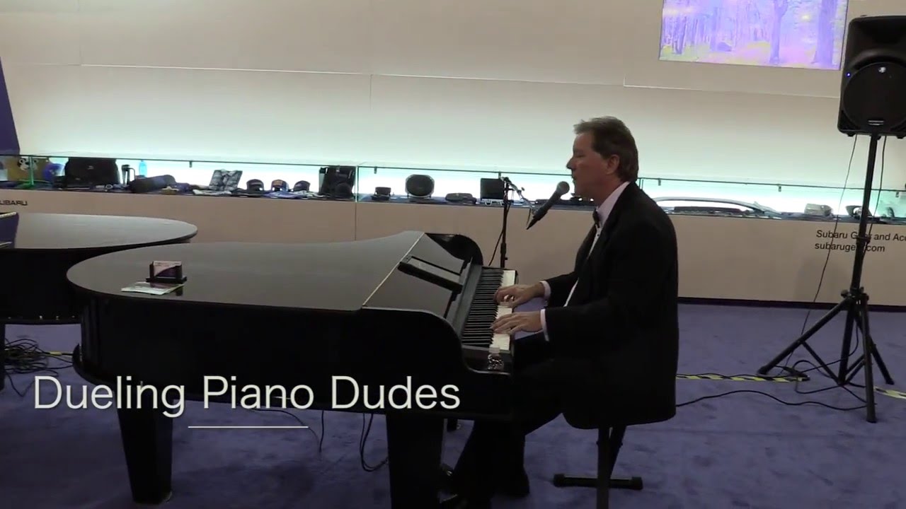 BVTLive's Dueling Piano Dudes perform at the the 2016 Philly Auto Show
