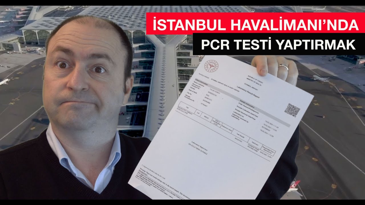 istanbul havalimani nda pcr testi yaptirdim koronavirus istanbulhavalimani youtube