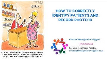 How To Correctly Identify Patients And Use Photo ID
