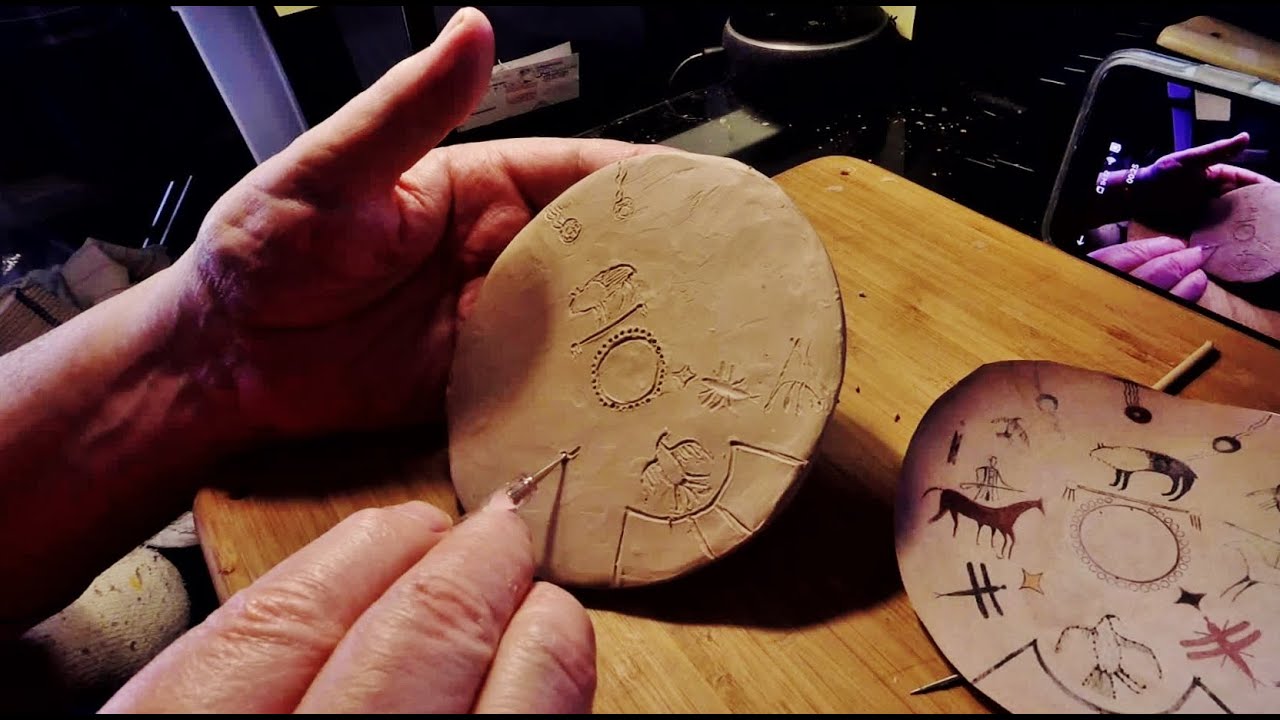 CRAZY HORSE - Re-Creating the Shield from Reference Photo 