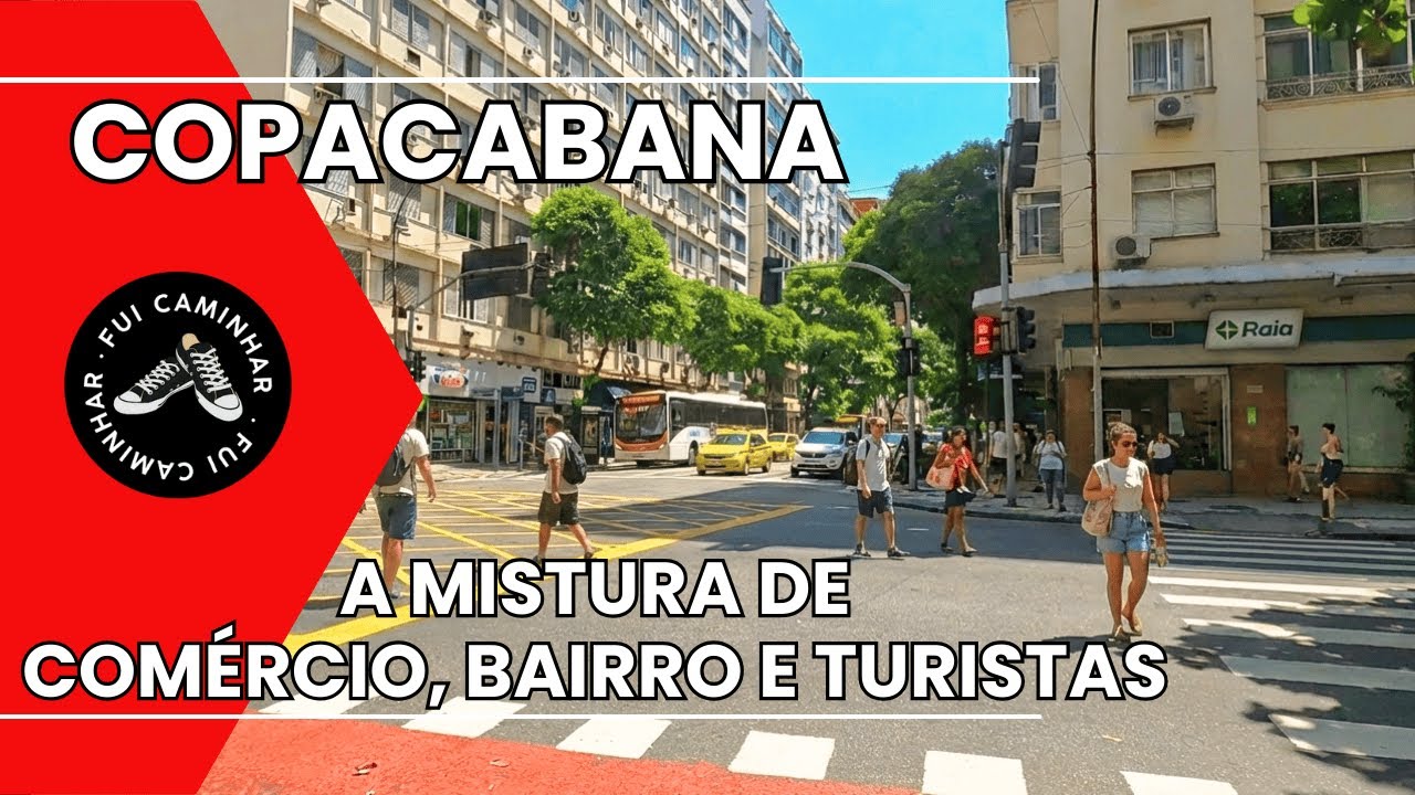 Копакабана: место встречи торговли, местных жителей и туристов.