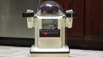 174 Tomy Omnibot 5402 1984 eBay Auction Robot Presentation Demonstration Video